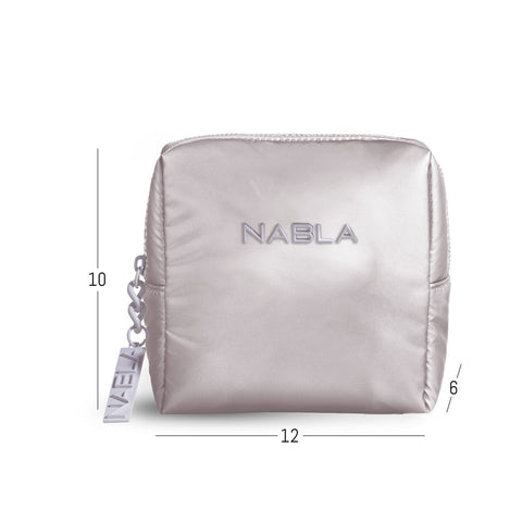 Puffy Beauty Bag - Pearl Small