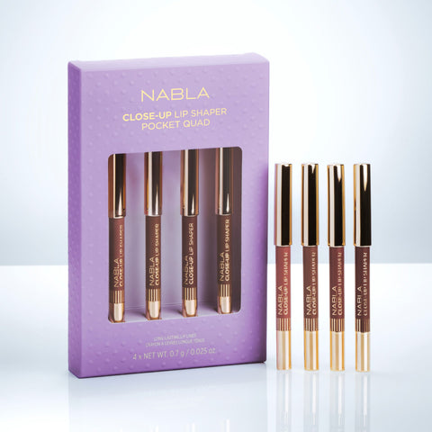 Close-Up Lip Shaper Pocket Quad Kit Labbra | NABLA COSMETICS
