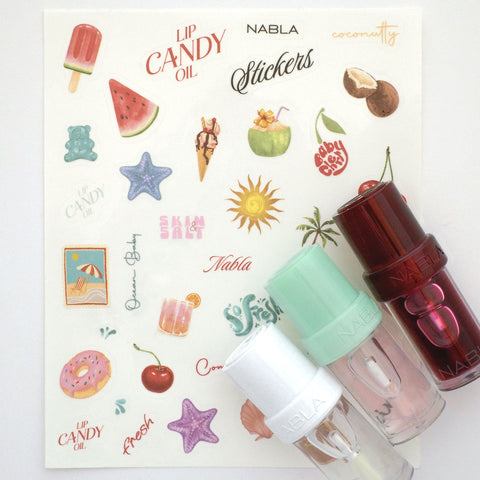 Salted Skin Stickers Sheet - NABLA Cosmetics