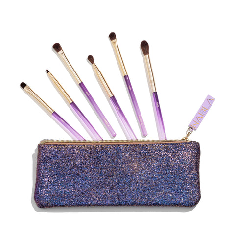 Amethyst Detail Eye Brush Set