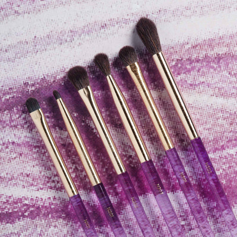 Amethyst Detail Eye Brush Set