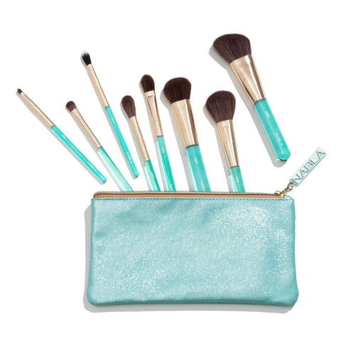 Aquamarine Essential Brush Set