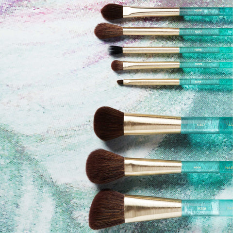 Aquamarine Essential Brush Set - NABLA Cosmetics