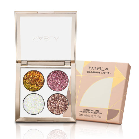 Glorious Lights Glitter Palette - NABLA Cosmetics